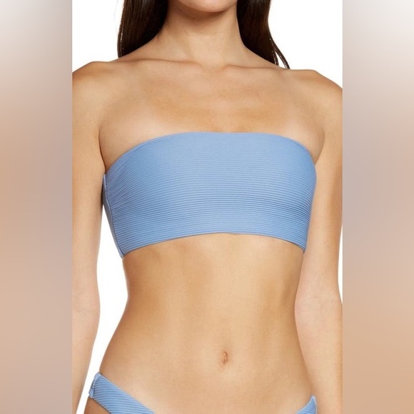 Seafolly Other - NEW Seafolly Essentials Tube Top Denim Ribbed